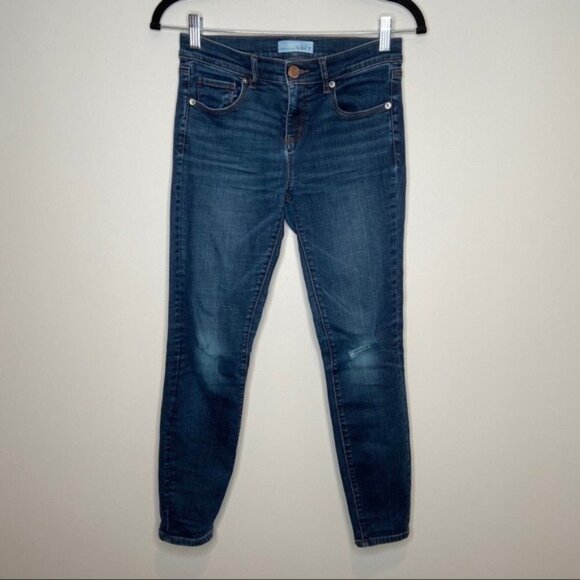 Ann‎ Taylor The Loft skinny jeans Sz 0/25 - Picture 1 of 9